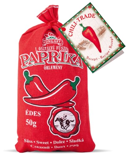 Ungarischer süßer Paprika, 50 g (Leinenbeutel 3) von CHILI-TRADE Kft.