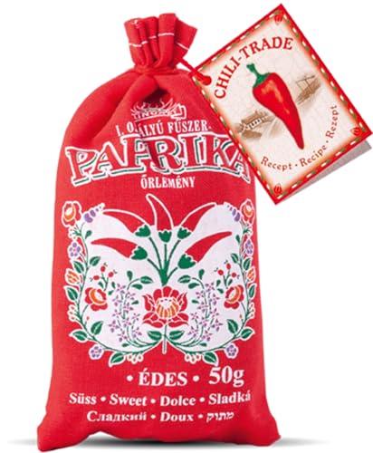 Ungarischer süßer Paprika, 50 g (Leinenbeutel 4) von CHILI-TRADE Kft.