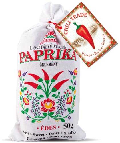 Ungarischer süßer Paprika, 50 g (Leinenbeutel 5) von CHILI-TRADE Kft.