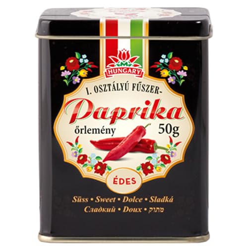 Ungarischer süßer Paprika, 50 g (Metalldose 1) von CHILI-TRADE Kft.