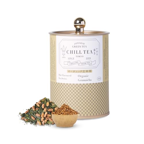 Genmaicha Loser Tee von CHILL TEA Tokyo - Japanischer Grüner Tee mit Braunem Reis (100g) von CHILL TEA Tokyo