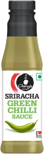 Ching's Secret Green Chilisauce, 190 g, eine Yin- und Yang-Mischung aus Gewürzen und Würzen. Eine ideale Dip-Sauce, die jedem Gericht eine zusätzliche Note verleiht. von Poiget