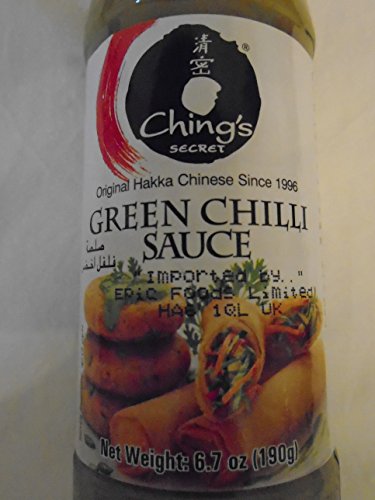 Chings Secret Green Chili-Sauce, 6 x 190 g von CHING'S