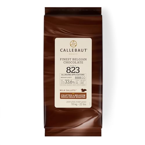 Callebaut Vollmilch Schokoladenkuvertüre 823, Kuvertüre Callets, 10 Kg von CHOCO SECRETS