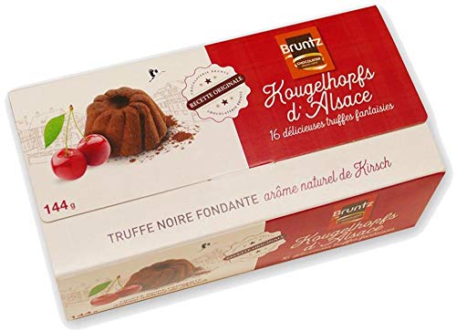 Trüffel Spezialität mit Kirsch, Kougelhopf d'Alsace I Chocolaterie Bruntz von CHOCOLATERIE GUYAUX