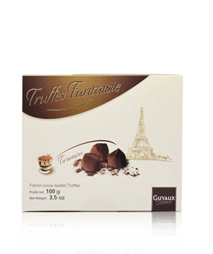 Truffes Fantaisie Tiramisu, Schokoladentrüffel Tiramisu, Trüffel aus Frankreich 100g von CHOCOLATERIE GUYAUX
