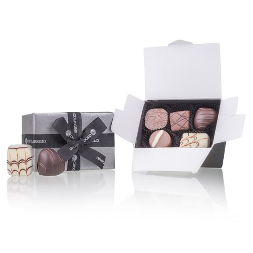 Ballotin Petit - Pralinen - 10 handgefertigte Pralinen | köstliche Auswahl | Geschenkpackung | Geschenkidee | Geschenk | Vatertag | Muttertag | Geschenke | Männer | Frauen | Mann | Frau von CHOCOLISSIMO