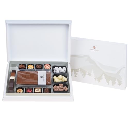 CHOCOLISSIMO - Weihnachtsschokolade - Pralinen Geschenk - Handgemachte Süßigkeiten - Schokolade Geschenk, Geschenkidee Frauen, Männer, Mama, Papa - Nikolaus, Weihnachten, Advent - 1st Selection Xmas von CHOCOLISSIMO