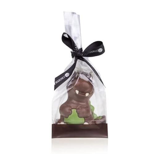 Chocodino - Dinosaurier aus Vollmilchschokolade | Geschenk | Schokolade | Kind | Kinder | Geburtstag | Geburtstagsgeschenk | Mädchen | Junge | Jungen | Schokoladenfigur | Dino | Mann | Frau | Dinos von CHOCOLISSIMO