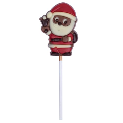 Lollipop Weihnachtsmann mit Glocke von CHOCOLISSIMO