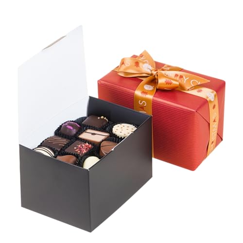 CHOCOLISSIMO - Weihnachtspralinen - Schokolade Geschenk Weihnachten - 30 handgemachte Pralinen - Weihnachtsschokolade, Nikolaus Geschenke für Frauen, Männer, Papa, Mama - Xmas Ballotin Supreme von CHOCOLISSIMO