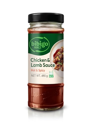 BIBIGO Hühnchen und Lamm Sauce Hot und Spicy - 1 x 490 g von CJ