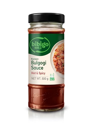 BIBIGO koreanische Bulgogi Sauce Hot und Spicy - 1 x 500 g von CJ