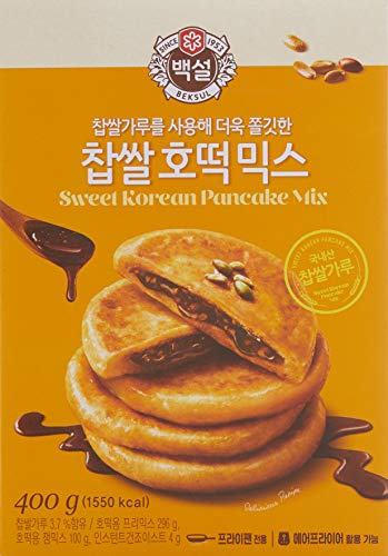 Beksul Koreanische Pfannkuchen Mischung Hotteok 400g von CJ