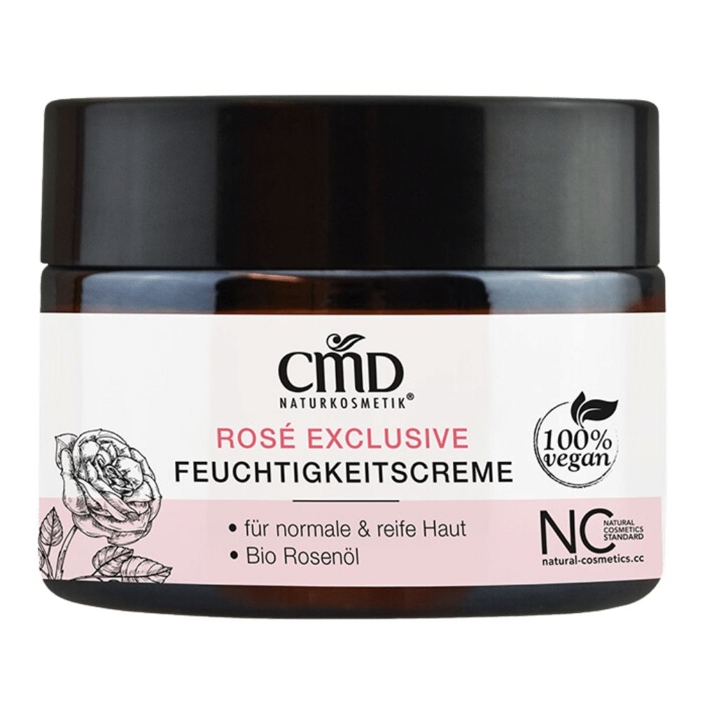 Feuchtigkeitscreme Rosé Exclusive von CMD Naturkosmetik