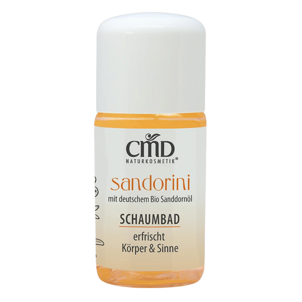 Schaumbad Sandorini von CMD Naturkosmetik