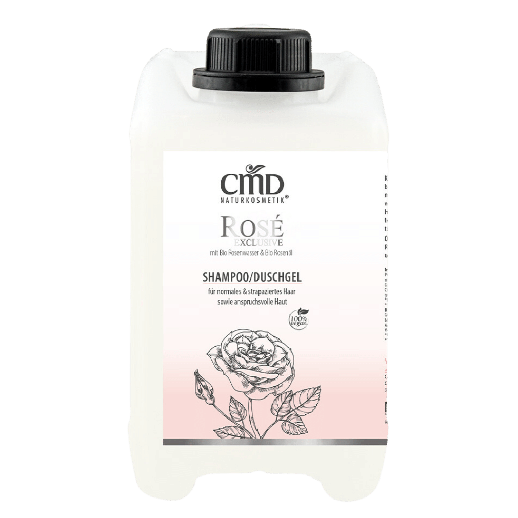 Shampoo/Duschgel Rosé Exclusive von CMD Naturkosmetik