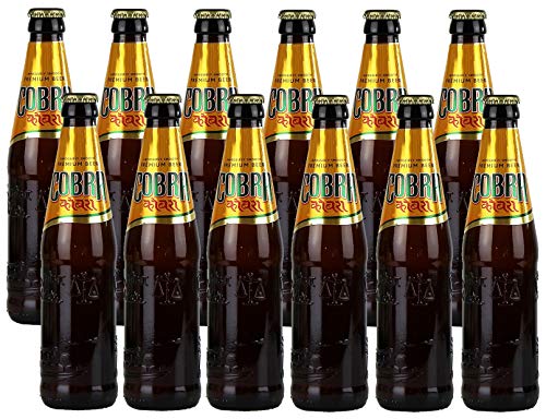 Indisches Cobra Premium Beer (12 x 330 ml) Flaschenbier von COBRA