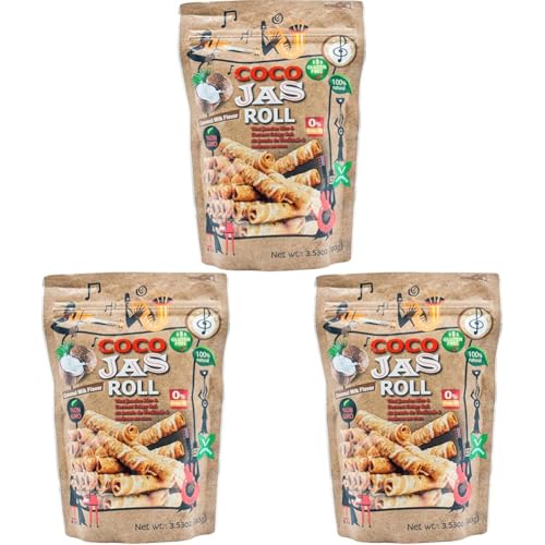 COCO RIZ - Coco Jas Kekse Kokos, (1 X 100 GR) (Packung mit 3) von COCO RIZ