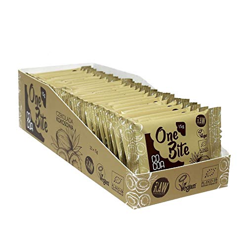 ONE BITE KOKOS-SCHOKOLADE BIO 15 g - COCOA von COCOA Dystrybutor: Bio Planet S.A., Wilkowa Wieś 7, 05-084 Leszno k. Warszawy, Polska