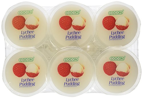 Cocon Dessert Nata de Coco Litschi 480g, 8er Pack (8 x 480 g) von COCON