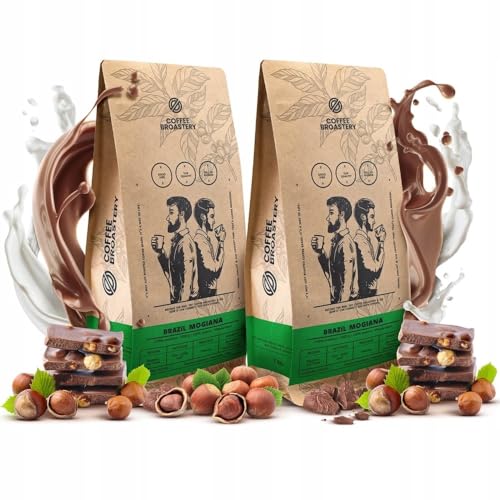 Coffee Broastery Kaffeebohnen Set 2x1kg 2000g | Brazil Mogiana | Brasilianischer Kaffee | Spezialitätenkaffee | Frisch Geröstet | Kunsthandwerkliche Kaffeerösterei von COFFEE BROASTERY