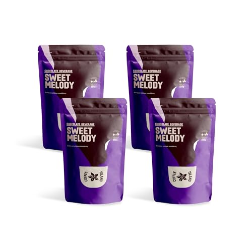 Coffee Island Schokoladen Sweet Melody Vorgepackt (4 x 250g) von COFFEE ISLAND