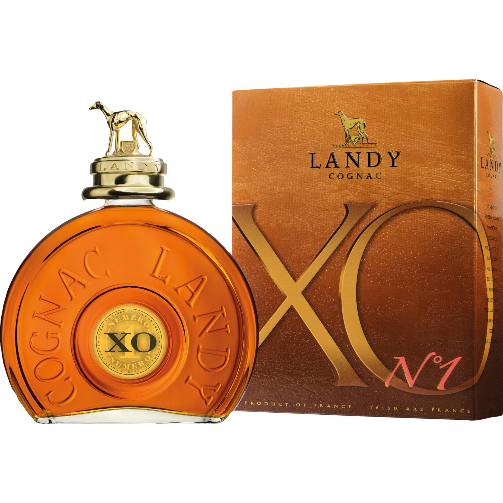 Cognac Landy XO No 1, Cognac AOP 0,7 L 40% vol. in Etui, Cognac, Spirituosen von COGNAC FERRAND, 16130 ARS, FRANCE