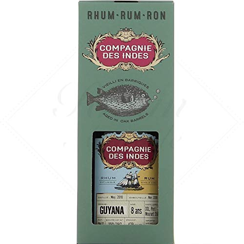 Compagnie des Indes GUYANA 8 Jahre Rum (Diamond Distillers) (1 x 0.7 l) von COMPAGNIE DES INDES