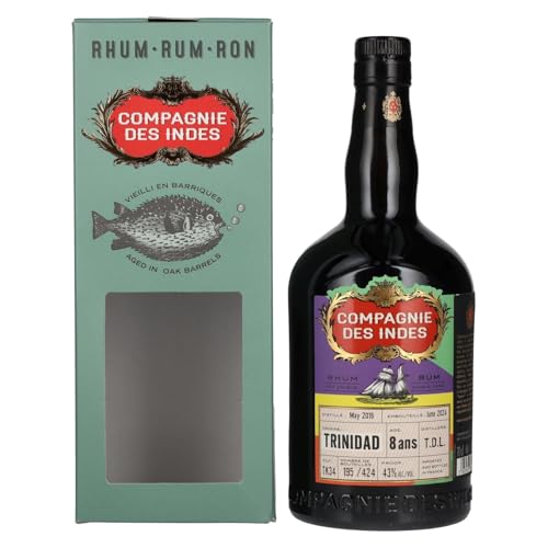 Compagnie des Indes Trinidad T.D.L. 8YO Rum von COMPAGNIE DES INDES