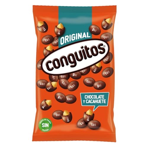 CONGUITOS ZARTBITTERSCHOKOLADE - Dragierte Schokoerdnüsse 1000 gr von Conguitos