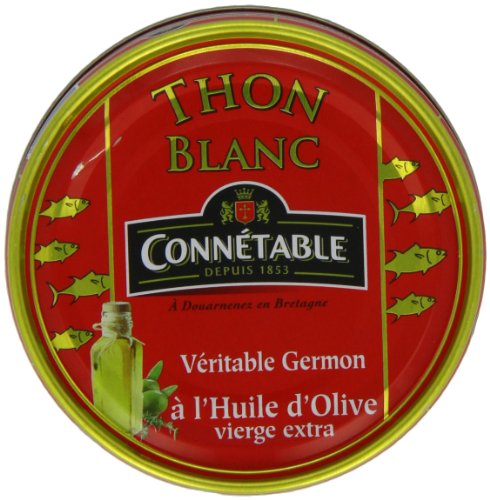 Connetable Weißer Thunfisch Veritable Germon Olivenöl vierge ex Füllm160gATG104g von CONNETABLE