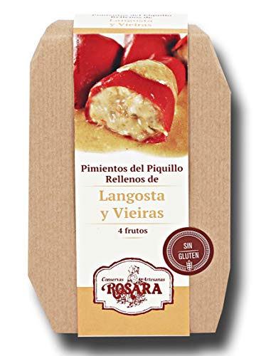 PIMIENTO RELL. LANGOSTA Y VIEIRAS SIN GLUTEN LATA 250 g. von CONSERVAS ROSARA