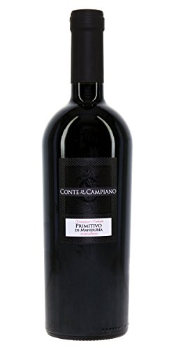 Conte di Campiano sessantuno/sexaginta unus Primitivo di Manduria 2020 (1 x 0,75l) von CONTE DE CAMPIANO