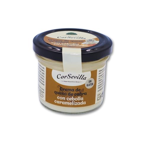 Corsevilla - Curated Ziegenkäse - Karamellisierte Zwiebeln - Untarkäse - Gourmet - karamellisierte Zwiebel - 1 Stück - ca. 100 g Stück - ca. 100 g von CORSEVILLA