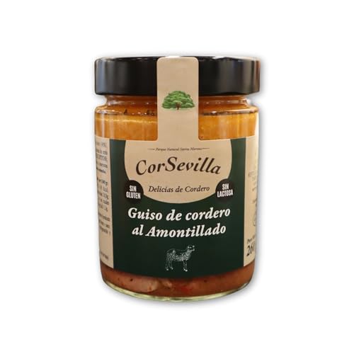 Corsevilla Lammeintopf - Gourmet-Qualität - Lammköstlichkeiten - Glutenfrei - Laktosefrei - Aufwärmen und Essen - ca. 260 g Stück von CORSEVILLA