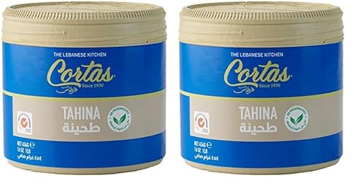 Cortas Sesampaste (Tahina), 454 g (Packung mit 2) von CORTAS