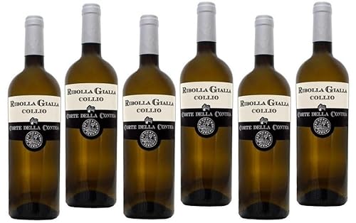 CORTE DELLA CONTEA RIBOLLA GIALLA COLLIO 2023 DOC 75 CL 6 FLASCHEN von CORTE DELLA CONTEA