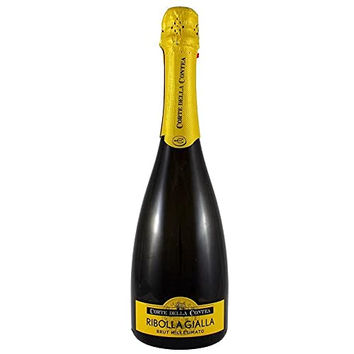 COURT OF THE COUNTY YELLOW BUBBLE 2017 BRUT MILLESIMATE 75 CL von CORTE DELLA CONTEA