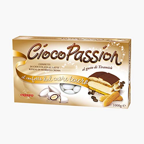 CRISPO ITALIENISCHE KONFETTI | CiocoPassion mit Schokolade | TIRAMISÙ | 1 Kg von CRISPO