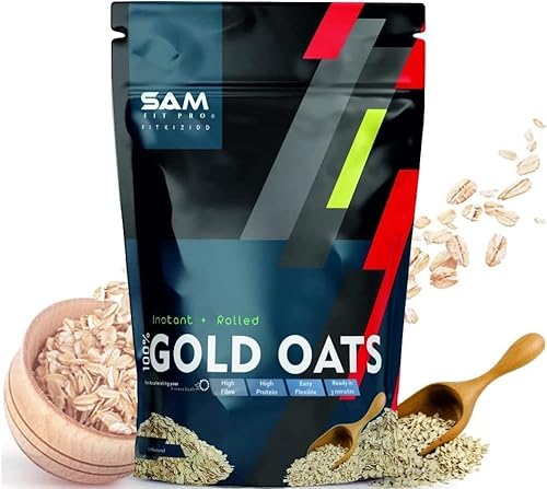 CROV SamFit Pro Gold Oats (sofort + gerollt), 1 kg von CROV