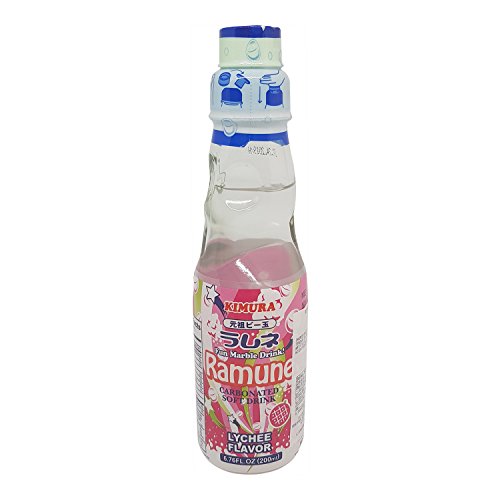 Ramune (Japanisch Limonade) Lychee Geschmack 200ml by Kimura von Kimura