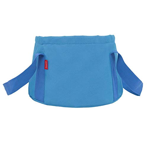 15 l faltbares tragbares Outdoor-Reisewaschbecken Faltbar Camping Waschbecken Eimer Schüssel Waschtasche Fuß Badeimer Blau von CTOBB