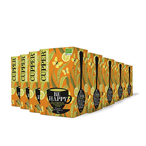 Cupper Tea Be Happy, 8er Pack (8 x 40 g) von CUPPER