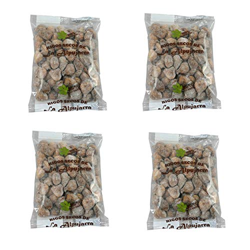 Getrocknete Feigen aus Spanien - 100 % natürlich - Sonnengetrocknet - handverlesen - Superfood - Glutenfrei und Vegan - 4 x 500 g Packungen - 2,0 Kg von CUSTIC