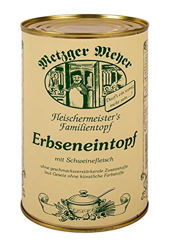 Metzger Meyer Erbseneintopf Clean Label 1200ml von CUSTIC