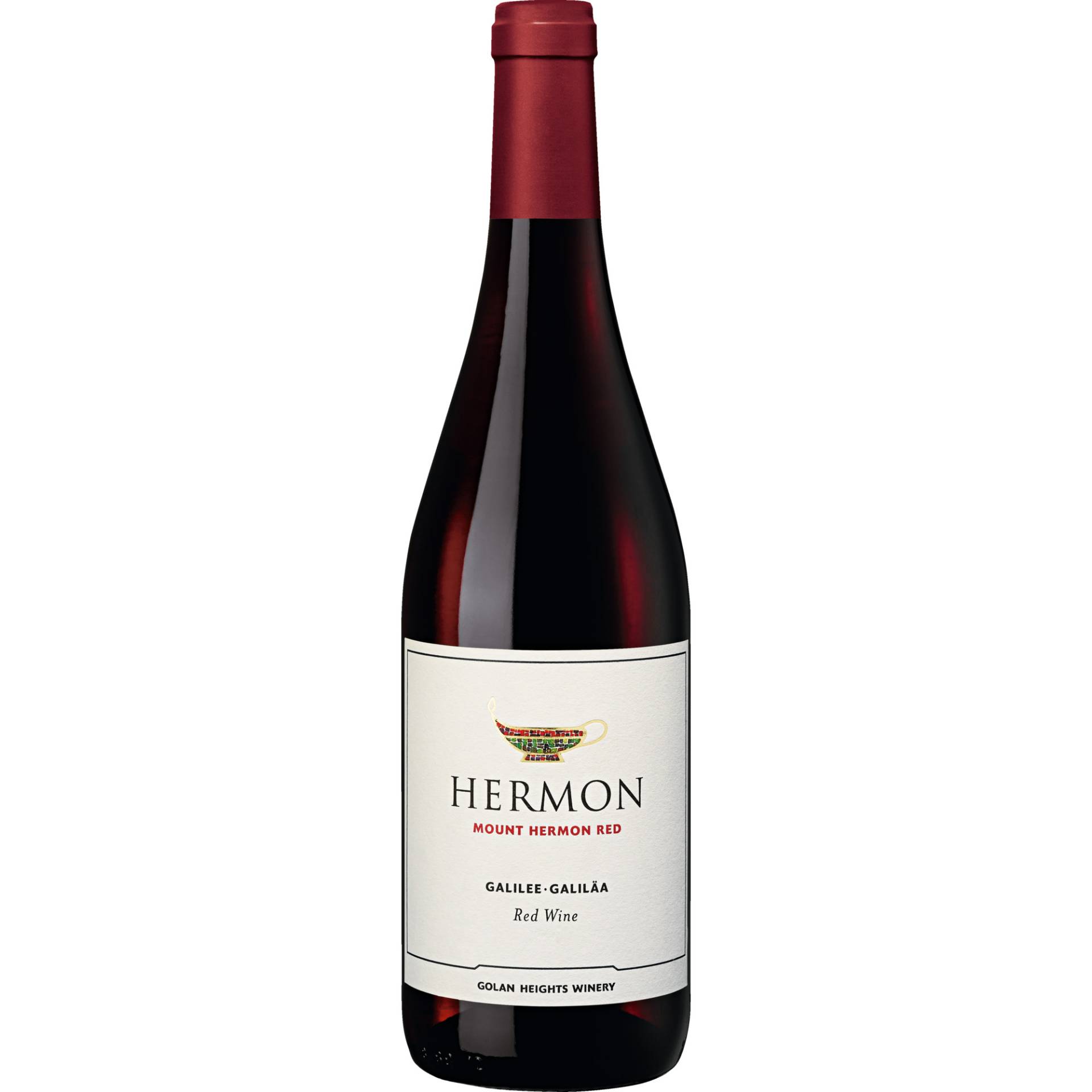 Yarden Mount Hermon Red, Golanhöhen (Israelische Siedlung), Galiläa, Golanhöhen, 2022, Rotwein von CWD Champagner und Wein Distributionsgesellschaft m.b.H., Königswinterer Straße 552, D-53227 Bonn