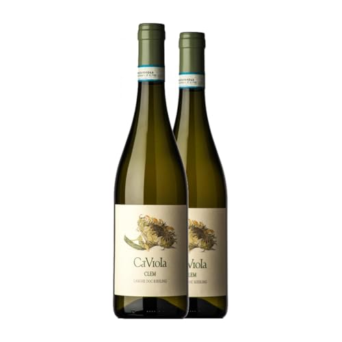 Ca' Viola Riesling Langhe 75 cl Weißwein (Karton mit 2 Flaschen von 75 cl) von Ca' Viola