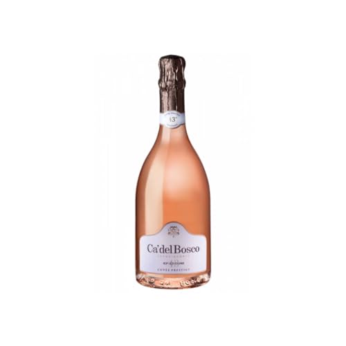 Cà Del Bosco Cuvée Prestige 46. Edition Rosé, Franciacorta DOCG, Schaumwein Extra Brut, Franciacorta Extra Brut, Schaumwein nach klassischer Methode, 12,5% Vol., 750 ml von Ca del Bosco