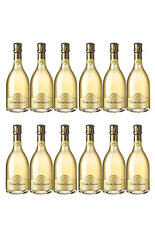 Ca' del Bosco Cuvée Prestige Extra Brut Franciacorta Schaumwein DOCG Italien I Versanel Paket (12 Flaschen) von Ca del Bosco